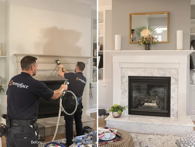 Professional soot removal by San Bernardino Chimney Sweep team in San Bernardino, CA